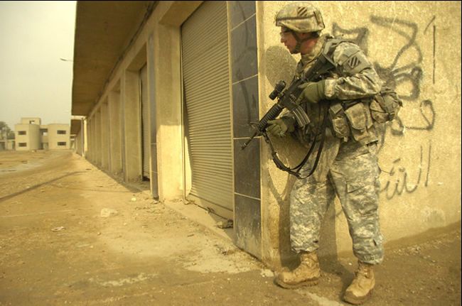 Soldier in Iraq